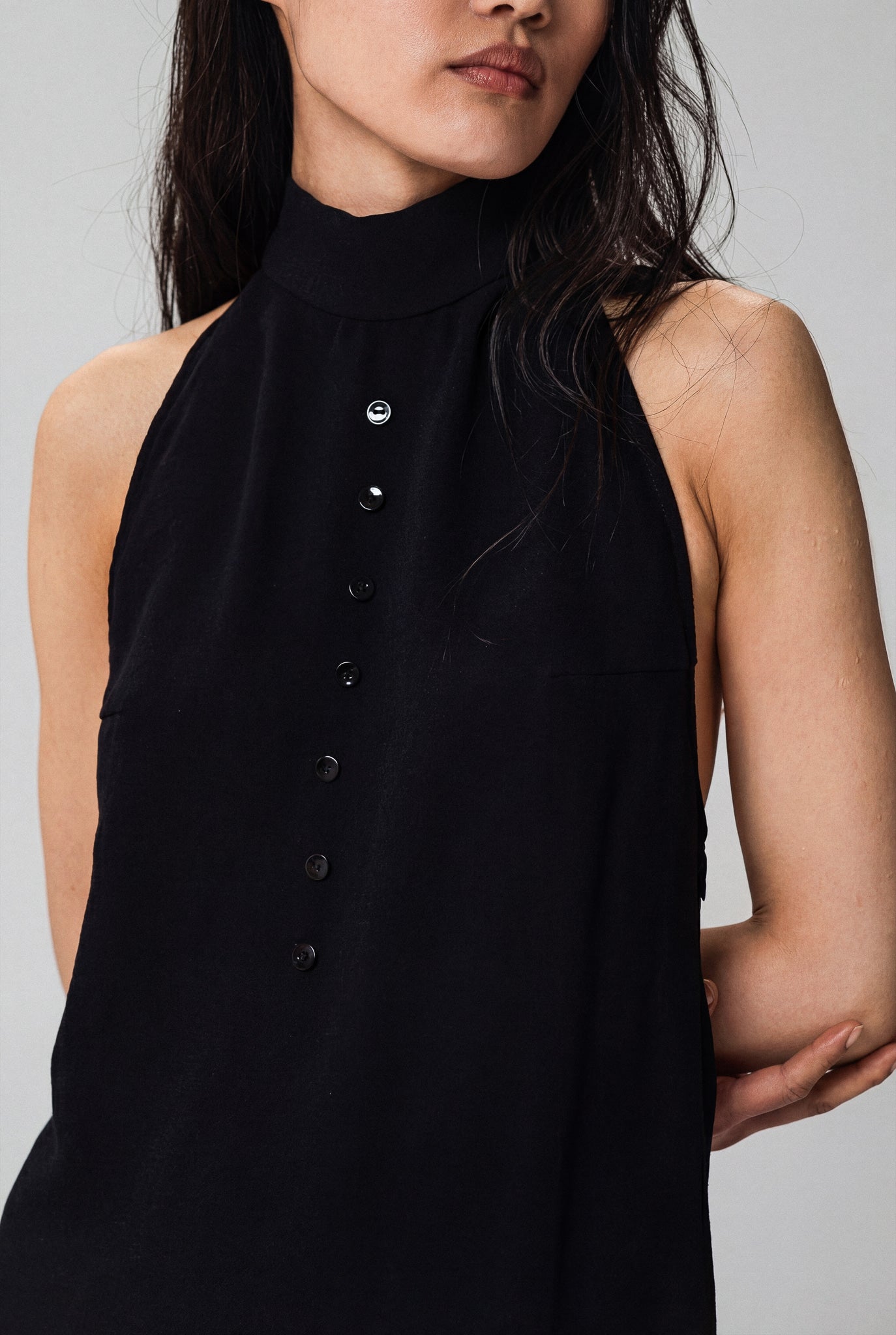 Front Button Dress