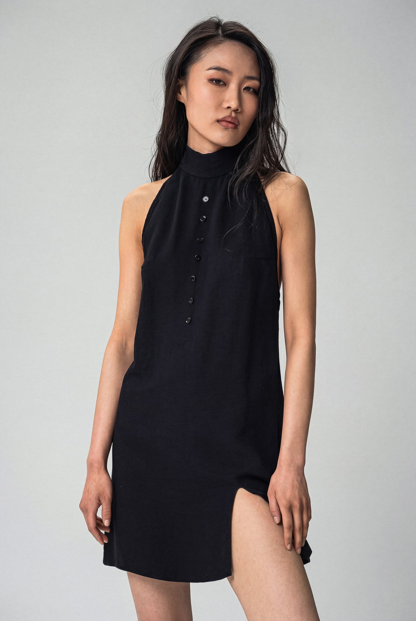 Front Button Dress