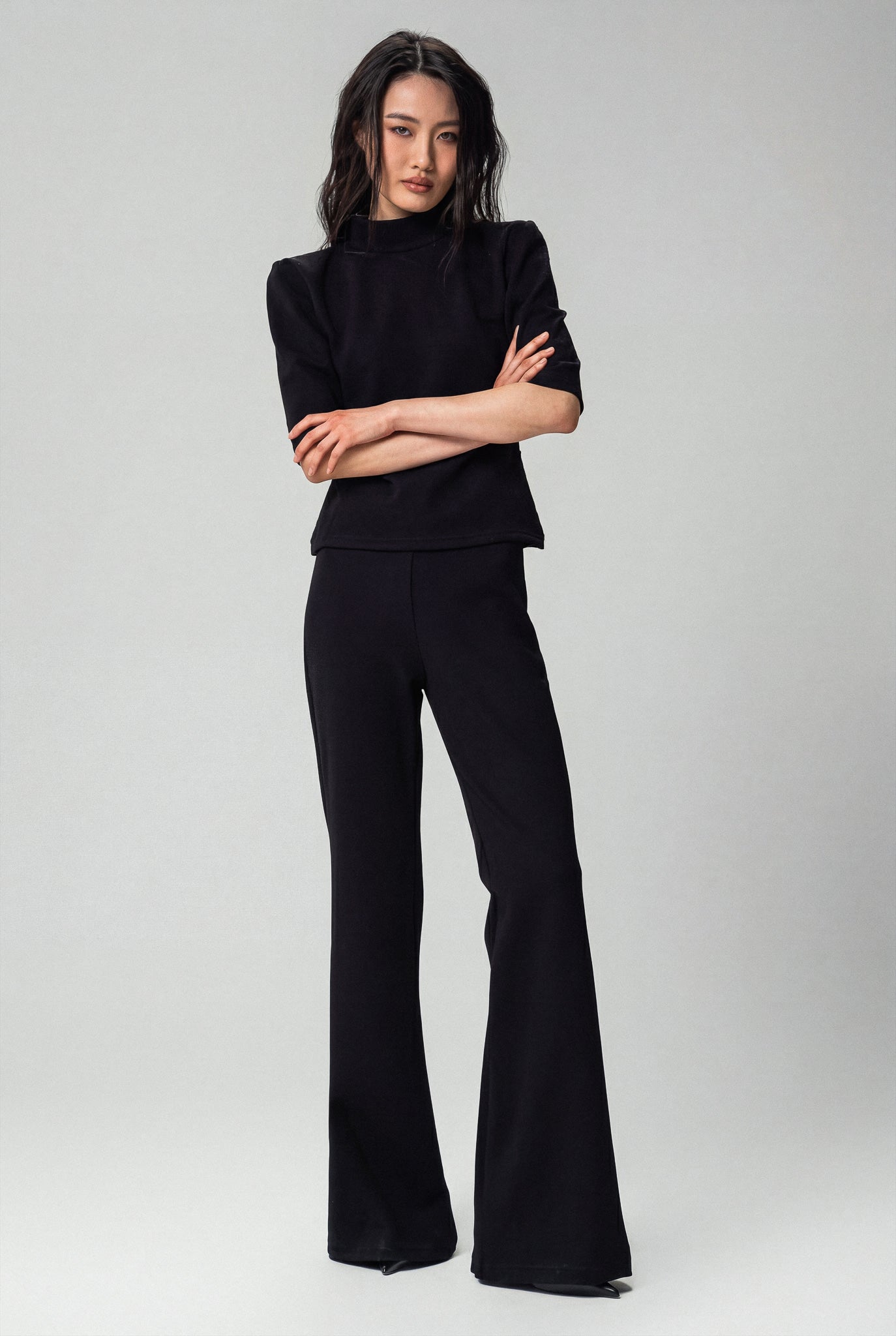 Low Rise Clean Pants