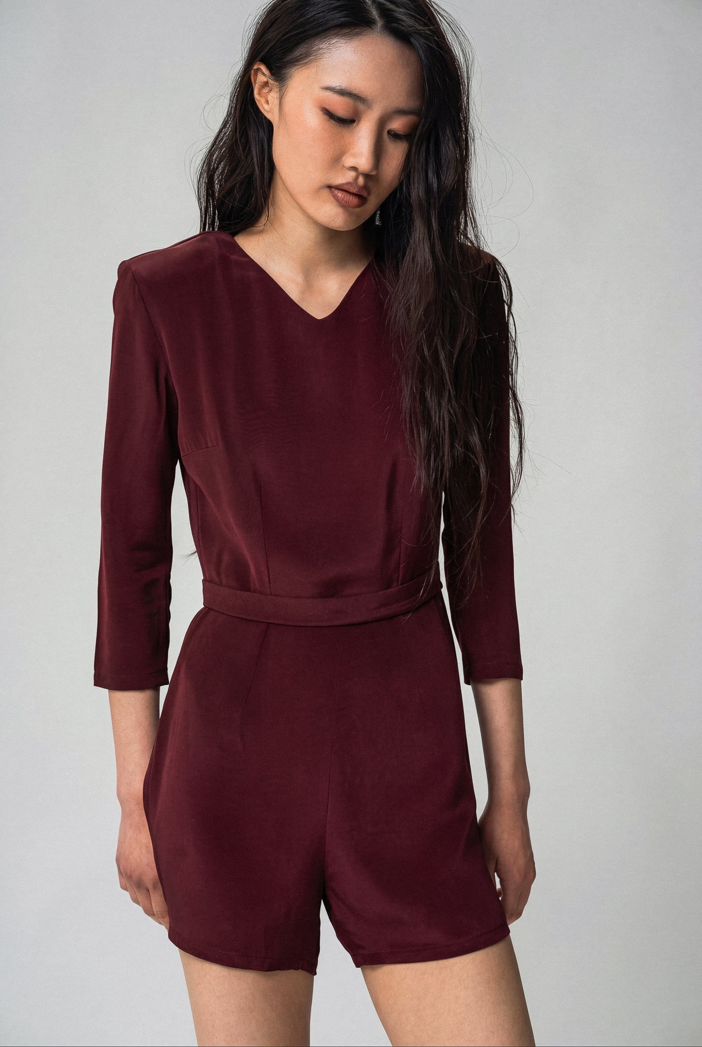 Mini Jumpsuit Waist Cut