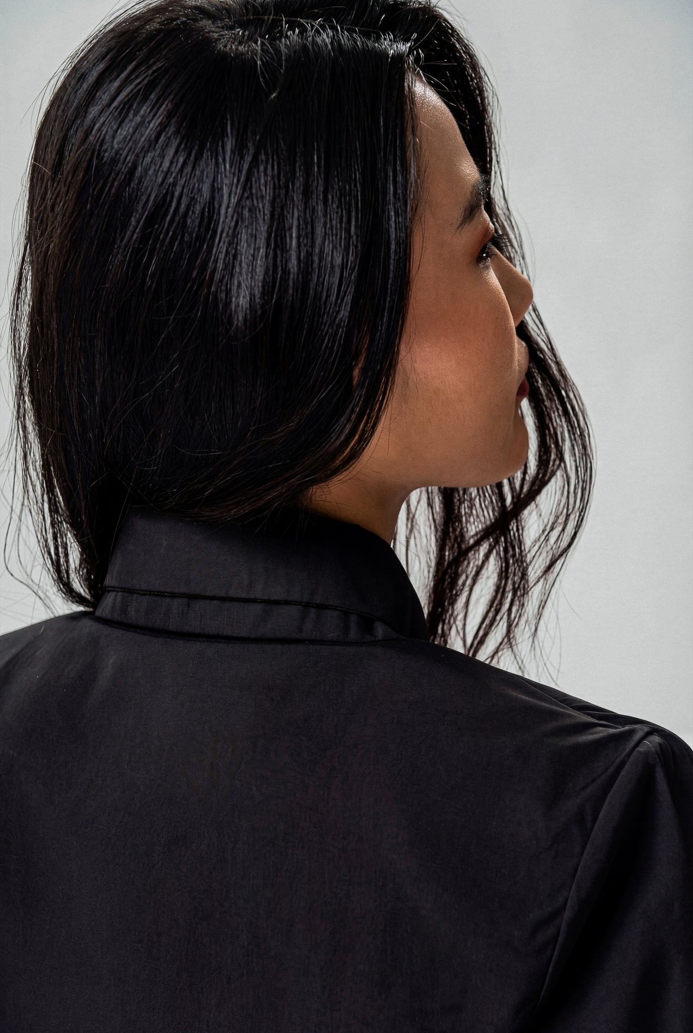 Oversized Double Collar Shirt